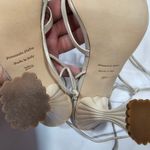 A'mmonde Atelier Anastassia 100 Ankle Tie in Ivory White Size 8.5 Photo 6