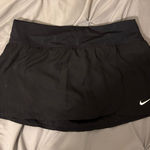 Nike Mini  Skirt Tennis Black Built-In Shorts Photo 0