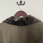 VINTAGE Donny Brook • 100% Wool Coat • 8P • Made in Russia • Green Paisley Photo 12