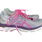 ASICS Gel Kayano 23 Athletic Shoes T696N Women's 10 Gray Pink Running Workout Photo 0