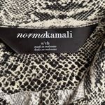 Norma Kamali Snake Print Buttoned Sheath Shirt Dress Photo 2