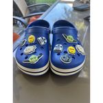 Crocs Blue Star Wars  Clogs Yoda R2D2 C3PO Millennium Falcon Jibbitz size W9/M11 Photo 1