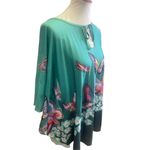 Unbranded Gorgeous Bat Wing Style Aqua Photo 6