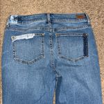 Sundance  Magnolia Low Country Bandana Patchwork Embroidered Jeans Blue 28 Photo 6