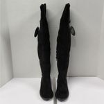 American Rag  Womens Riding Boots 5.5 Black Over The Knee Western Coastal Cowgirl Photo 3