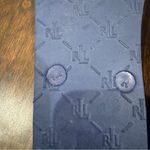 Ralph Lauren  navy blue flip flops 7/8 medallion Photo 5