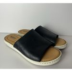 Born Womens 10M‎ Sandal Black 'Jill' Leather Slip Photo 1