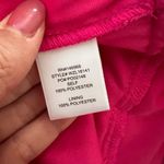 Midnight Doll NWT  Swiss Dot Ruched Mini Dress Hot Pink Size 4 Photo 98