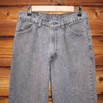 Vintage 80's High Rise Acid Wash Mom Jeans Black Size 29 Photo 2
