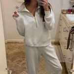 Varley Maguire Half-Zip Pullover in Ivory Size X-Small NWT Photo 0