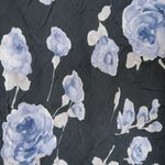 Vintage 90s Jalate Floral Mini Slip Dress Black Size XS Photo 5