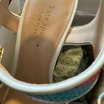 Kate Spade  Grace Striped Raffia Platforms Size 8 1/2 NIB Photo 6