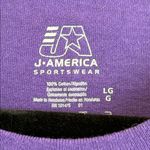 J America Sportswear | Purple JMU James Madison University MOM TShirt Size Large Photo 2