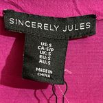 Sincerely Jules  Pink Blouse Photo 1
