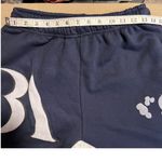 Burned Apparel Navy Blue Split Photo 4