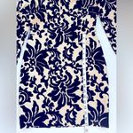 Cynthia Steffe Cece By  Stretch Cotton Brocade Sheath-Cream/Black, size 2 Photo 6