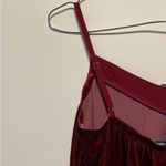 Sundance  Jessica Red Velvet Tank Top in XS Photo 5