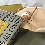 Fossil bracelet leather strap chevron pattern Photo 2