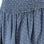 NWT J. Gee Blue Polka Dot Smocked Tie‎ Strap Tiered Ruffle Dress Size L Size L Photo 3