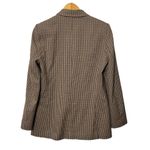 ZARA Houndstooth Double Breasted Blazer Jacket Women’s Size Medium Workwear Photo 3