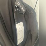 Bebe Mara Deep V Black Backless Velvet Slip Dress Women’s Size Small Photo 4