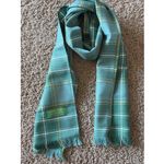 House of Tartan Green Currie Plaid 100% Pure New Wool Scottish Fringe Hem Scarf Photo 3