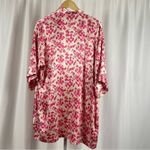 Victoria's Secret Medium Floral Satin Robe Feminine Flowy Pockets Photo 1