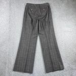 Anne Klein  Wide Leg Dress Pants Women 4 Wool Blend Career Office Gray Trousers Photo 1