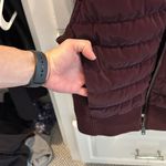 Athleta  size S puffer vest. Plum color. Rarely worn Photo 4