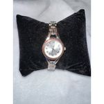 FMD IF281 Womens Silver Tone Facet Watch Japan Movement Photo 2