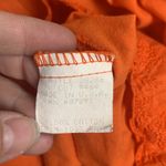 Johnny Was women's size 6 small skirt orange vintage USA embroidered floral Photo 6