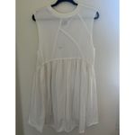 Urban Outfitters NEW Stevie Babydoll Dress in White Photo 6