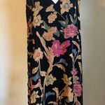 ASTR  the label medium lace velvet  burnout floral fall mini dress black tan boho Photo 1