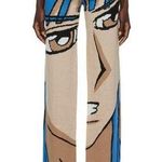 Lounge 1XBLUE SSENSE Exclusive Blue Anime  Pants size M Photo 0