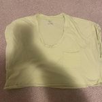 Aerie Yellow  Cropped Tee Photo 0