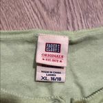 Faded Glory  Cardigan Sweater XL 16 18 Light Green Embroidery Sequins Vintage 90s Photo 3