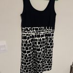Boden USA Boden Elegant Black and White Patterned Dress 6 Photo 2