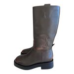 Franco Sarto Trevi Mid Calf Dark Brown Heeled Boots Size 6M Photo 12