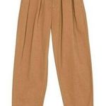 💕DOEN💕 Louvre Pant ~ High Waisted Pleated Ankle Pants Bark Brown 6 NWT Photo 0