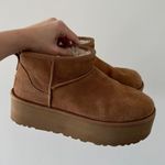 UGG Chestnut Ultra Mini Platform Boots 10 Photo 5