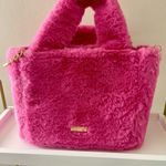 Barbie by Skinny Dip Plush Furry Pink Crossbody Handbag NWT Photo 4