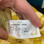 Ba&sh  Kenya Drawstring Waist Dress Ocre Yellow Metallic 4 Photo 5