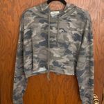 Mikey & Joey Cropped Camo Hoodie Photo 0