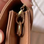 Steve Madden  Elegant BWorldly Camel Evening Bag Clutch with Gold Chain Photo 6