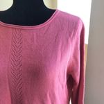 Karen Scott  Lux Rolled-neck Pink Orchid Sweater Photo 2