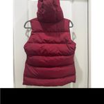 Penfield x Madewell Maroon Plaid Lucedale Down Puffer Hooded Vest Sz M Red Size M Photo 6