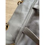 Marc by Marc Jacobs  Too Hot to Handle Pebble Leather Backpack Grey/ Gray Photo 5