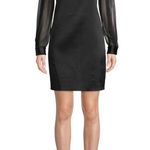Elie Tahari  NWT Jilly Studded Sheer slit Sleeve Dress size 10 Photo 1