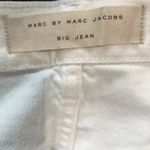 Marc Jacobs  Womens Big Jean 26 White Capri‎ Denim Embroidered Cropped NWT Photo 3