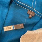 The Limited NWT  Gray Turquoise Knit Wrap Front Hooded Belted Cardigan Size XL Photo 11